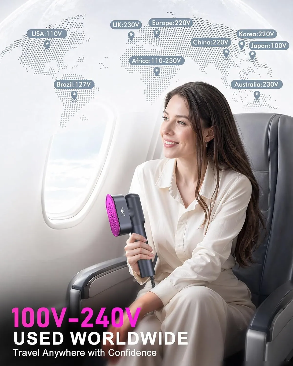 Portable Handheld Garment Steamer 6